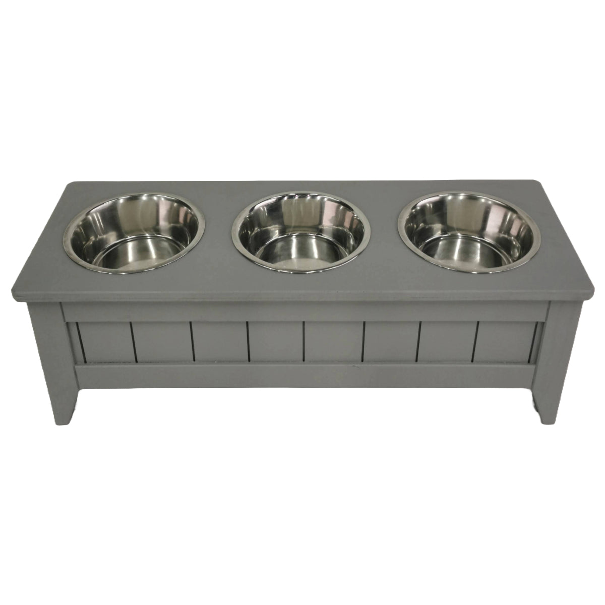 Chepstow Raised Triple Dog Bowl