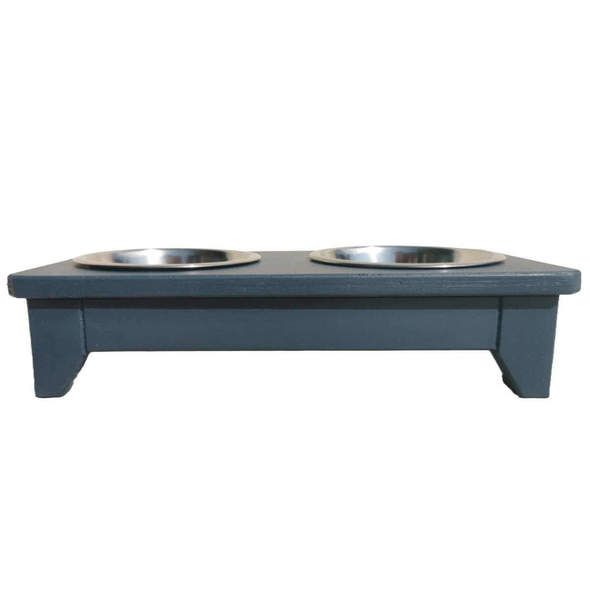 Low Raised Double Dog Bowl