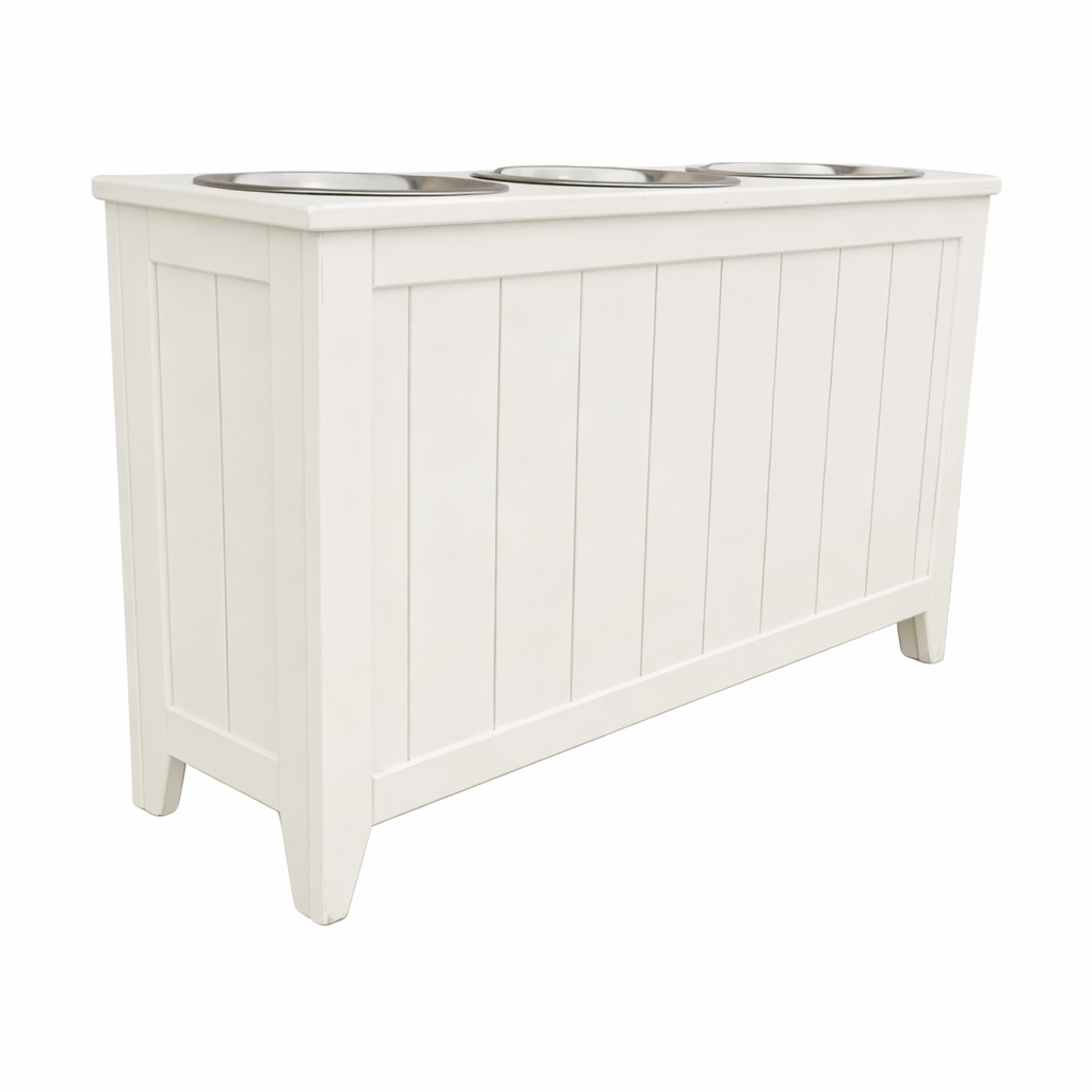 Triple Raised Dog Bowl - Extra Tall (47cm)