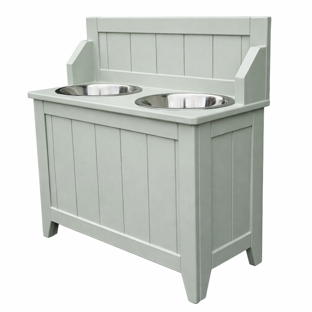 Double Raised Dog Bowl - Extra Tall (47cm)