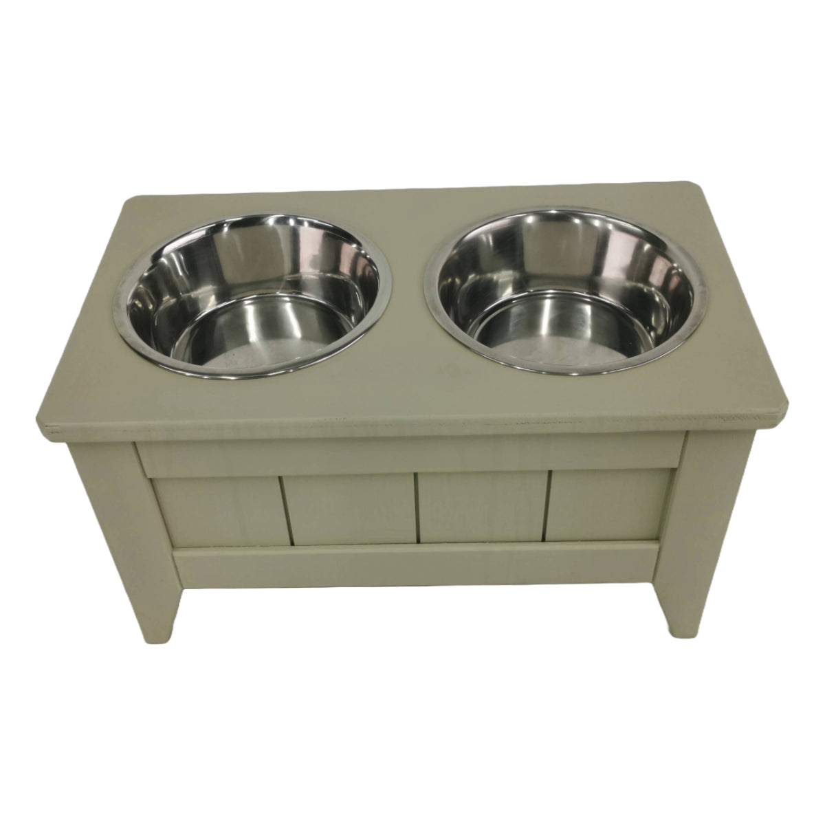 Chepstow Raised Tall Double Dog Bowl